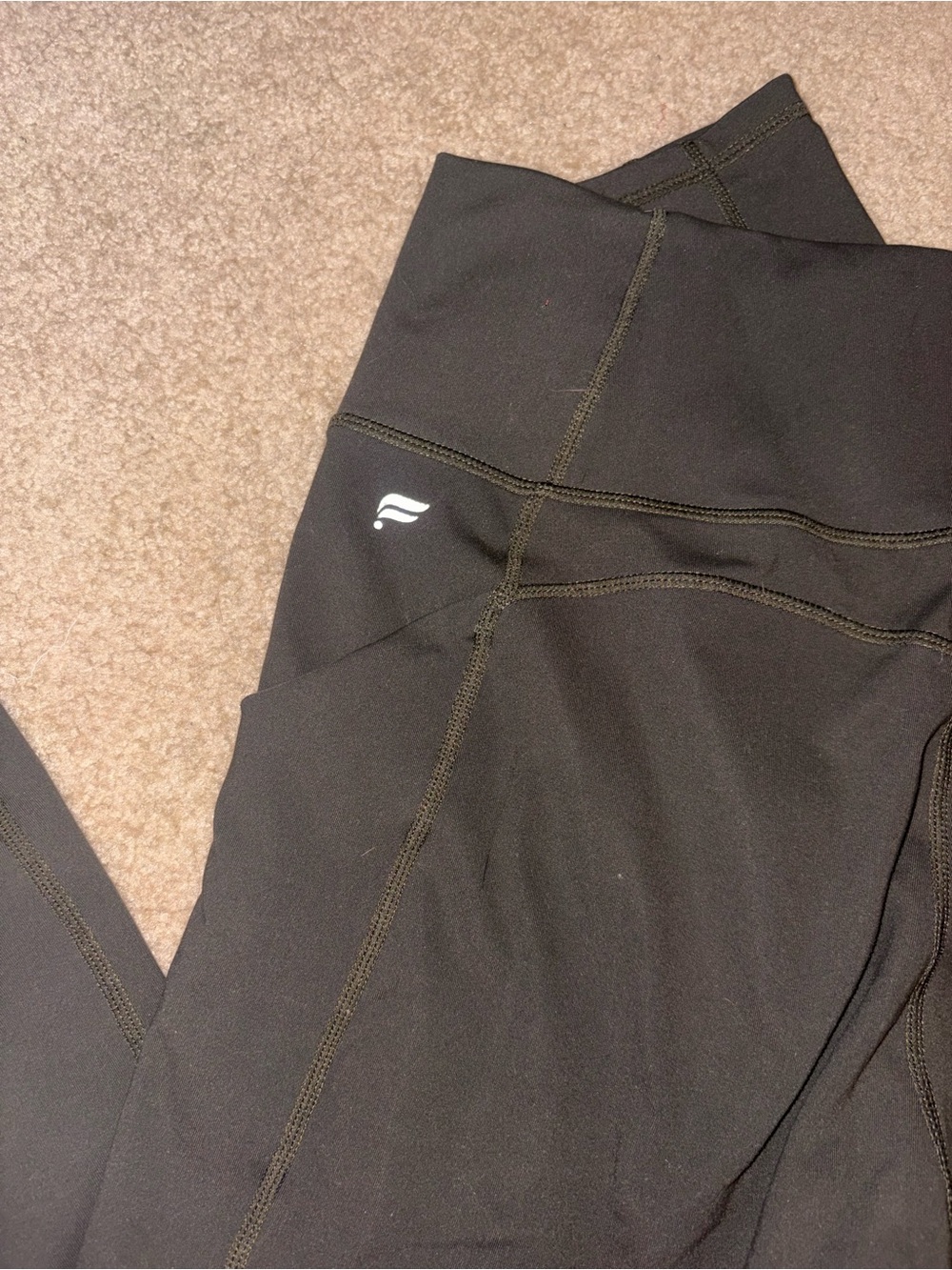Fabletics Black High-Waist Leggings